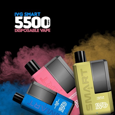 Ivg Smart 5500 Puffs Disposable Vape: Intelligently Designed For Long-Lasting Flavour
